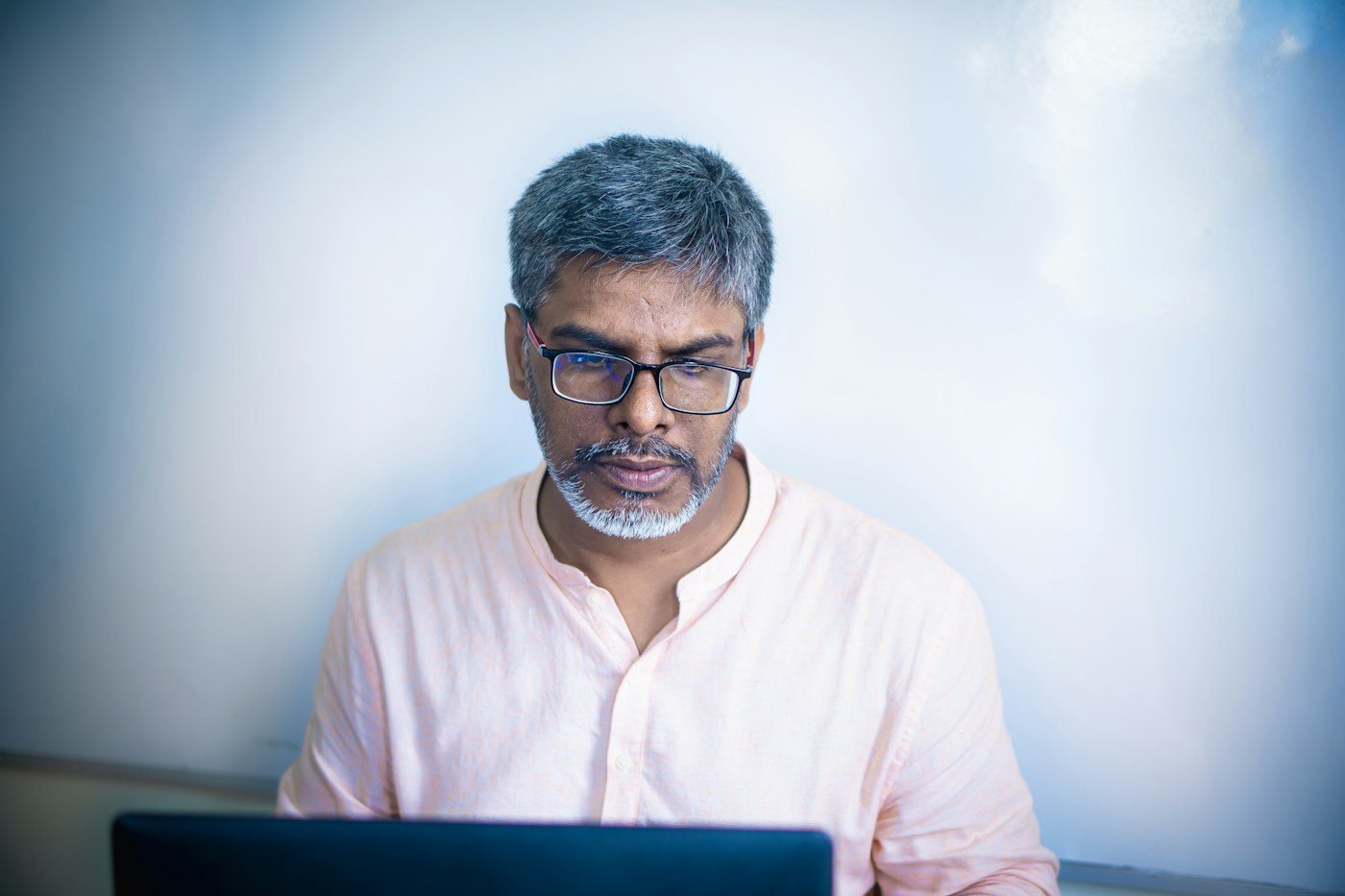 IT professional at work